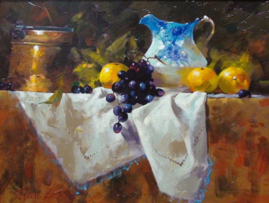 Dragan Petrovic, Still life I, Oil on canvas, 44x57.5cm