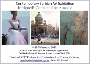 Contemporary Serbian Art Exhibition in London