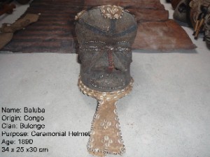 African Ceremonial Helmet